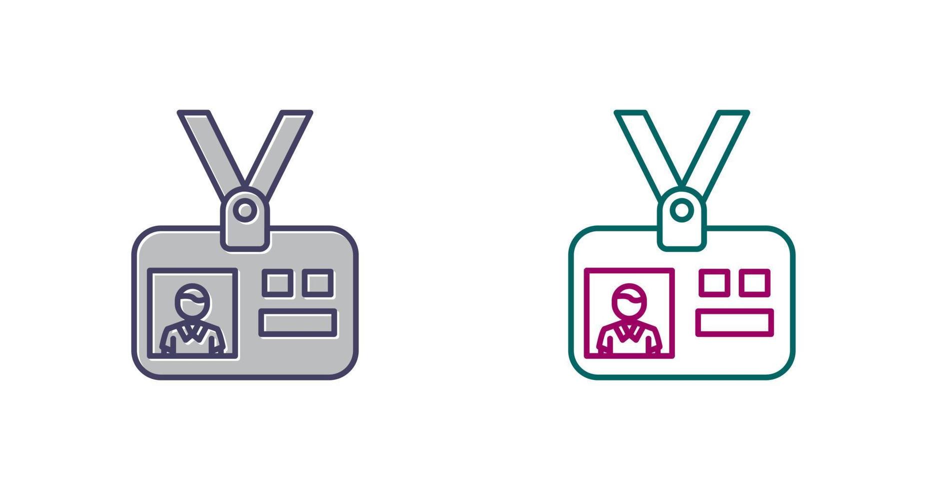 Id Card Vector Icon