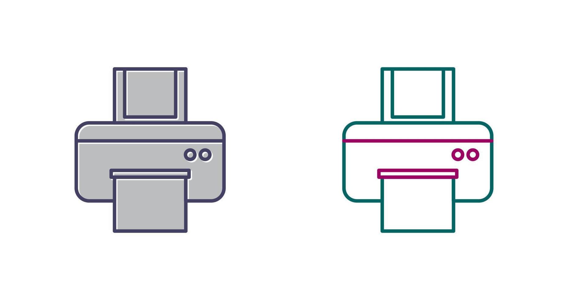 Printer Vector Icon