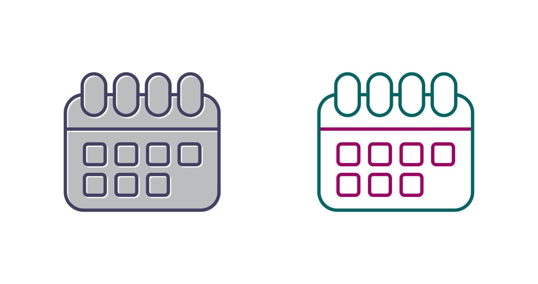 Calendar Vector Icon