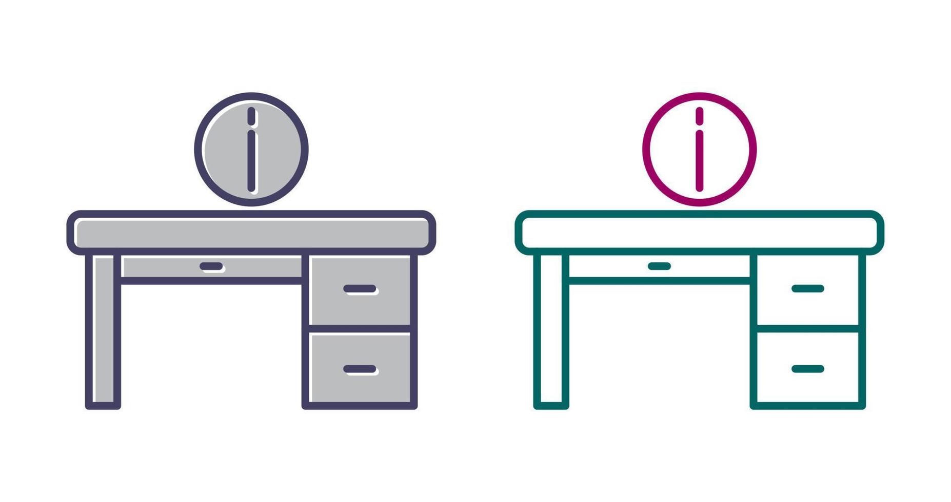 Information Desk Vector Icon