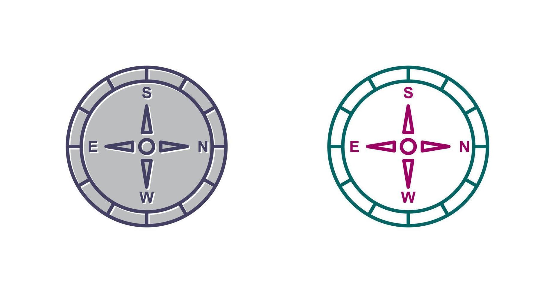 Compass Vector Icon