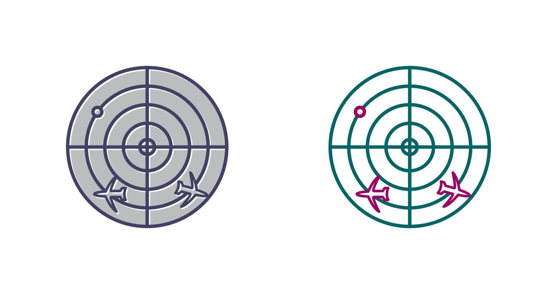 Radar Screen Vector Icon