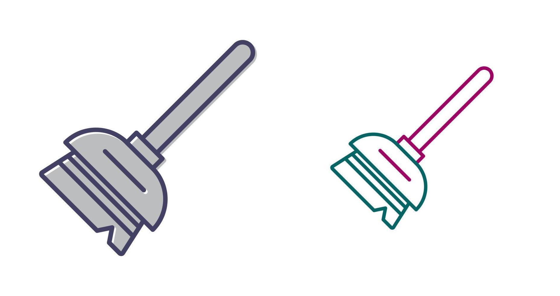 Broom Vector Icon