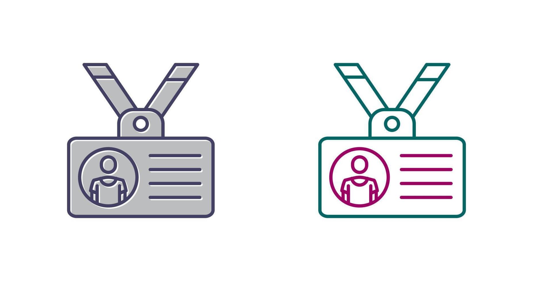 Id card Vector Icon