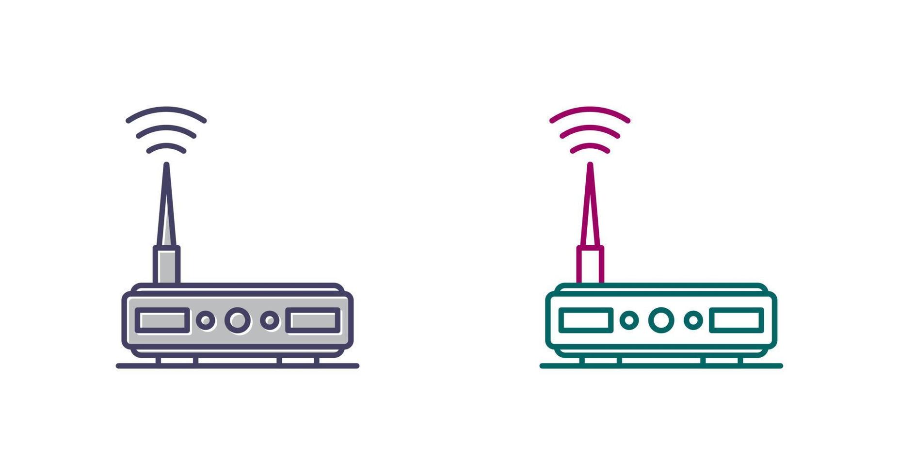 Wifi Router Vector Icon