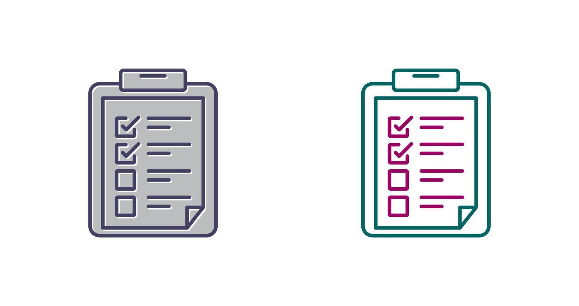 List Vector Icon