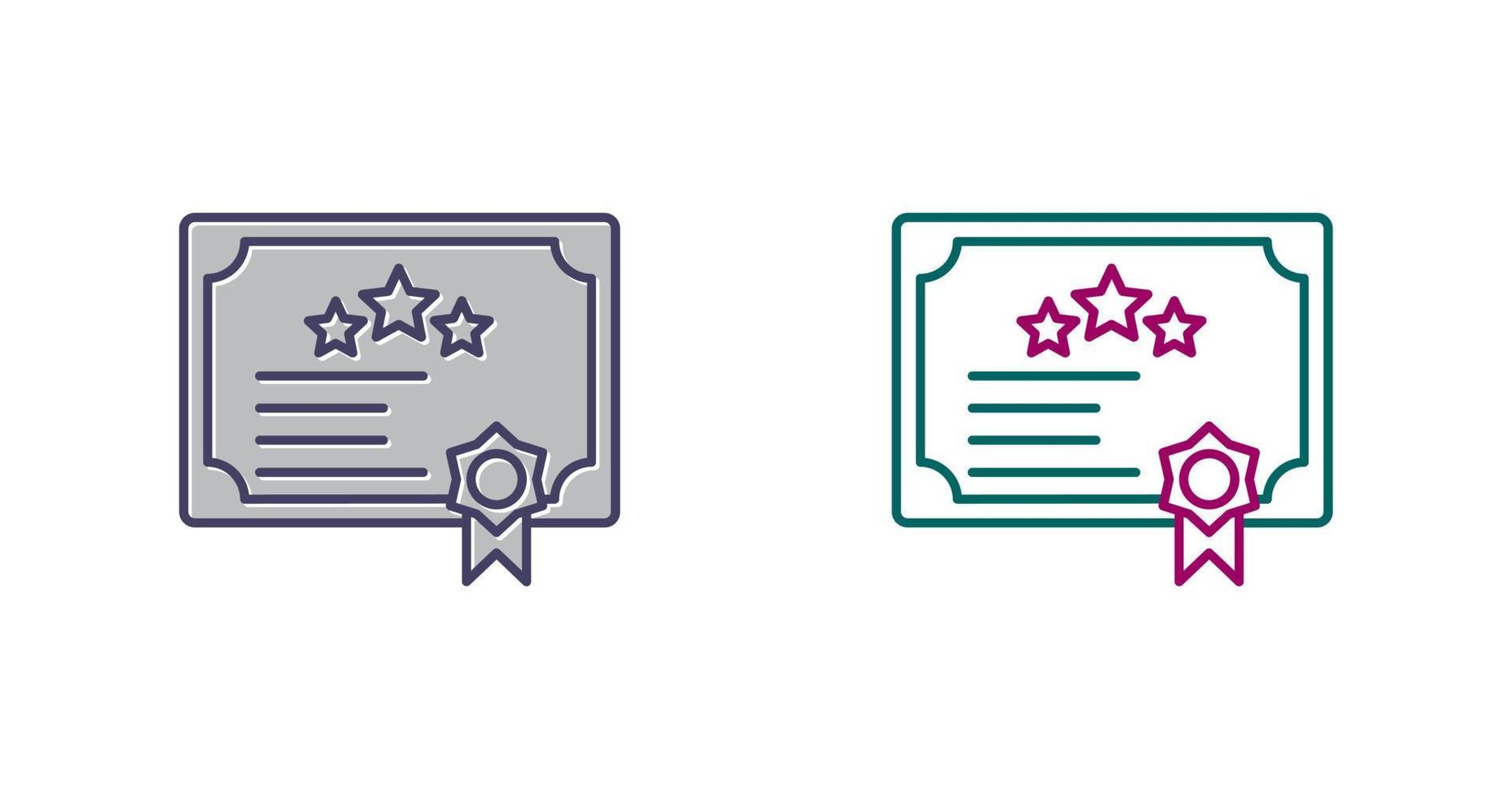 Diploma Vector Icon