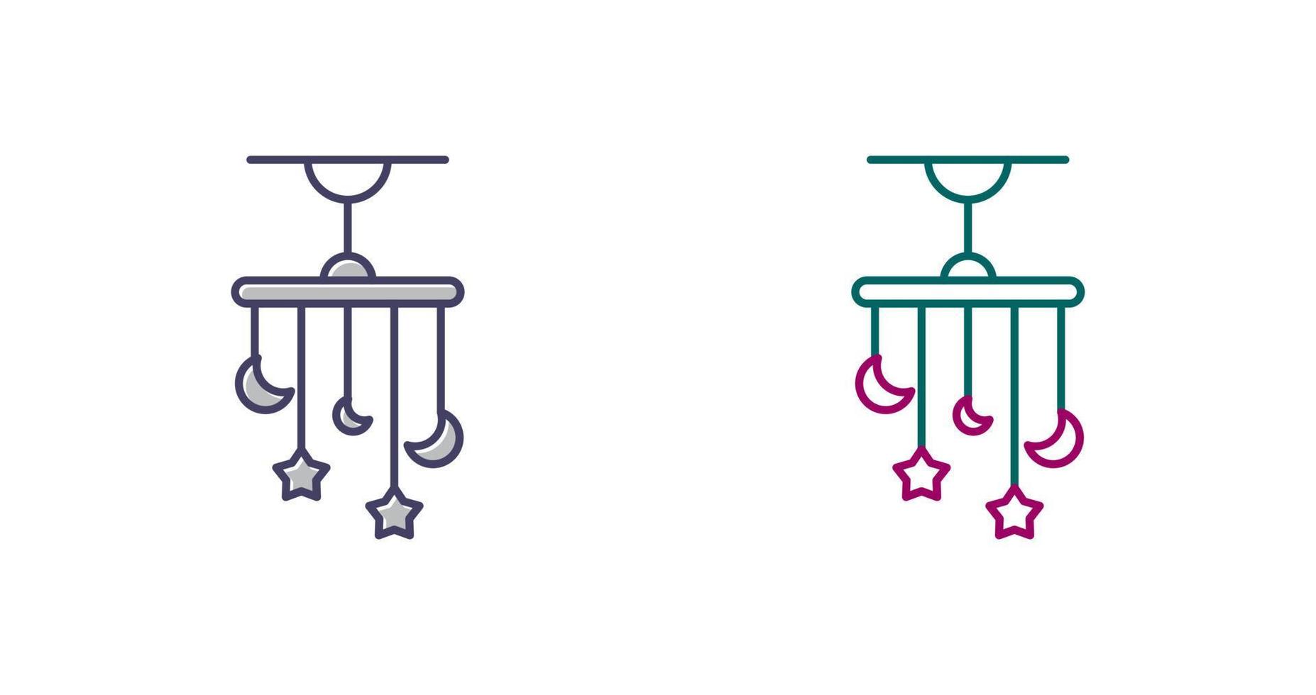 Crib Toy Vector Icon