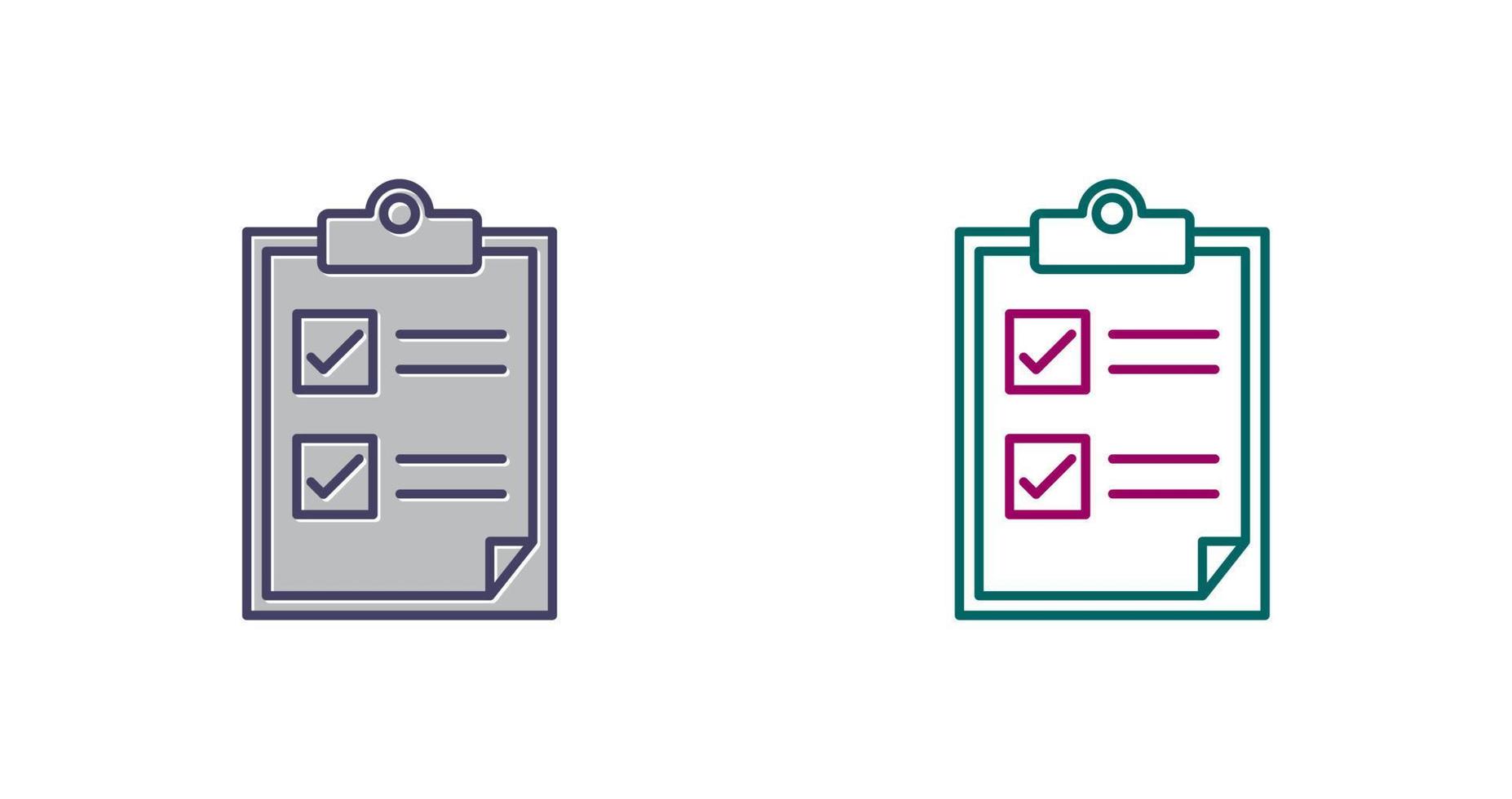 To Do List Vector Icon