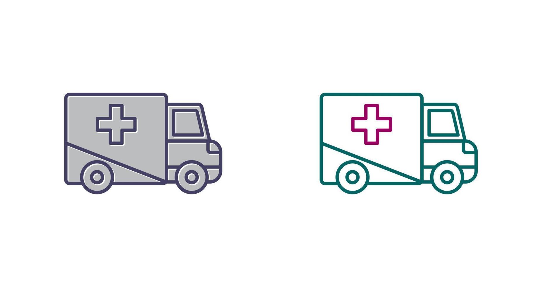 Ambulance Vector Icon