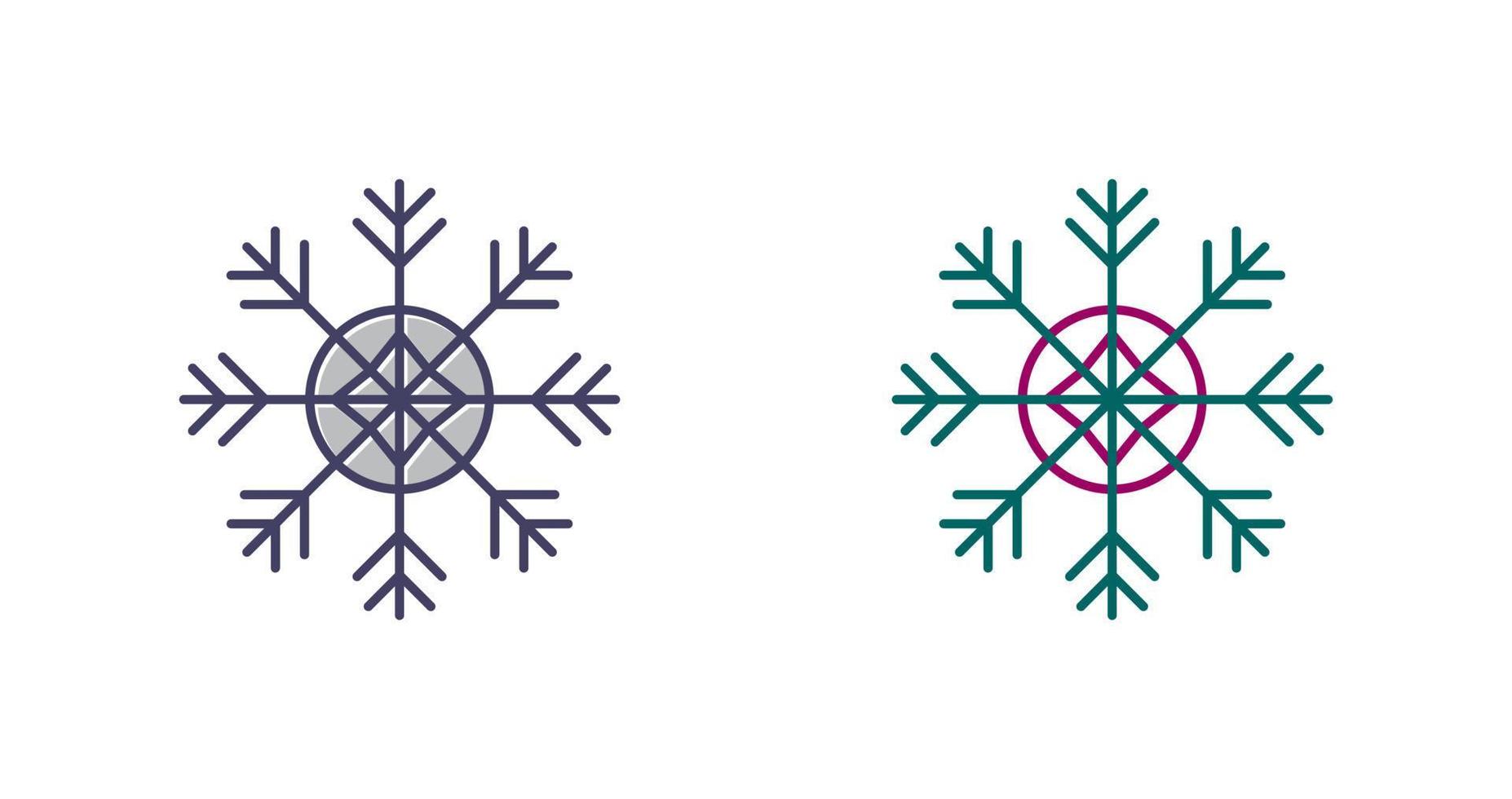 Snowflake Vector Icon