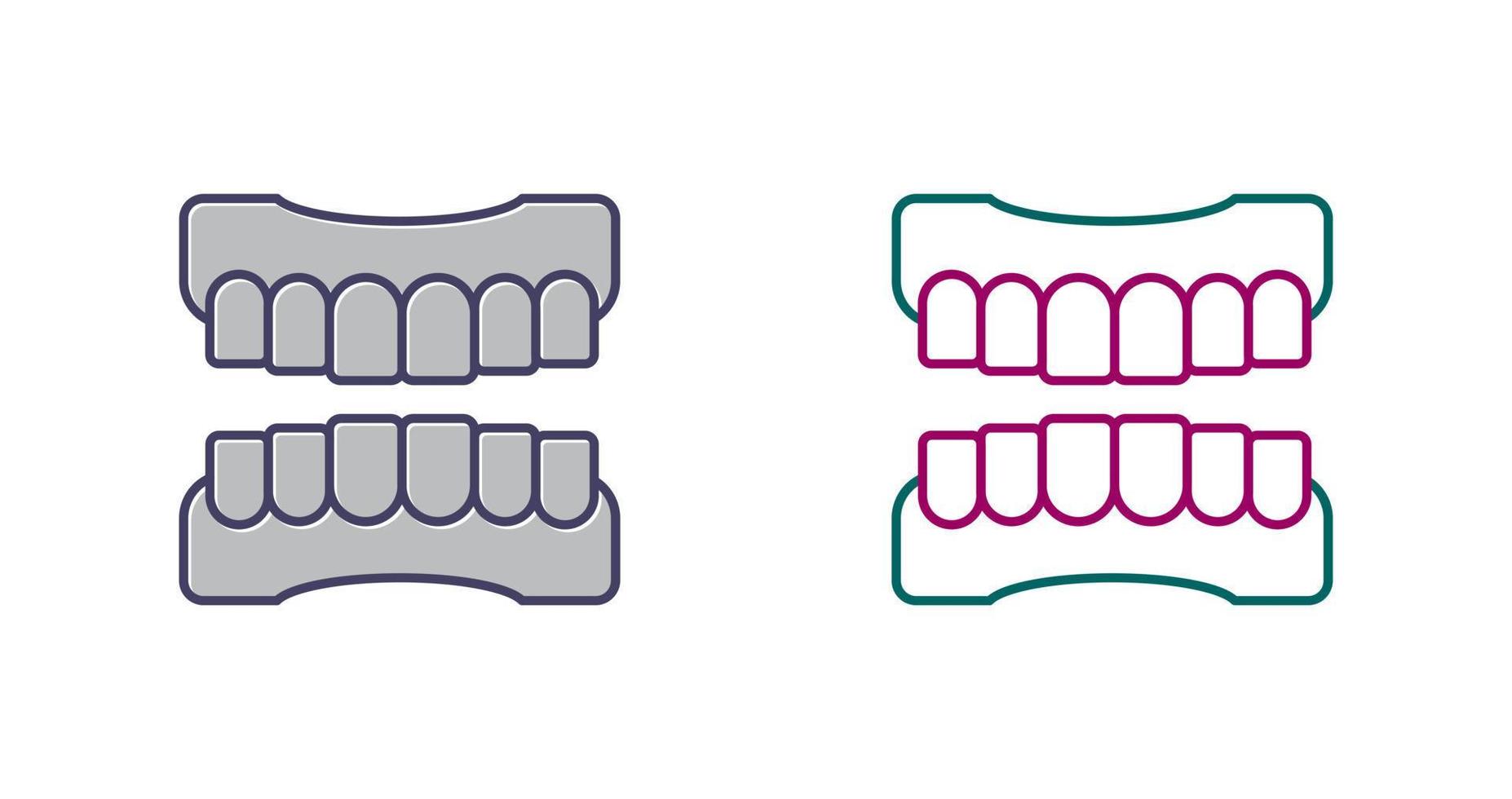 Denture Vector Icon