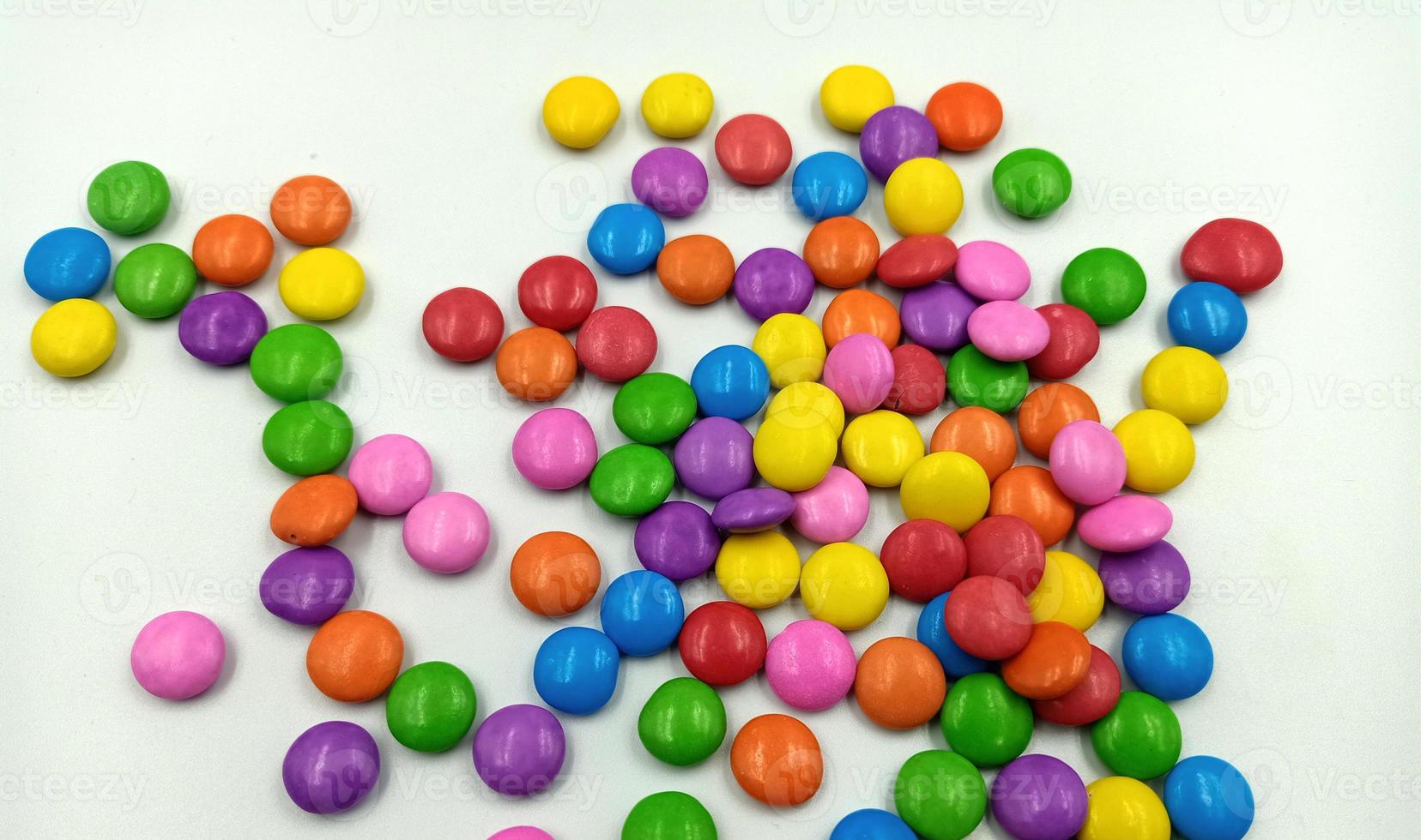 Sugar Coated Chocolate Gems Candy photo