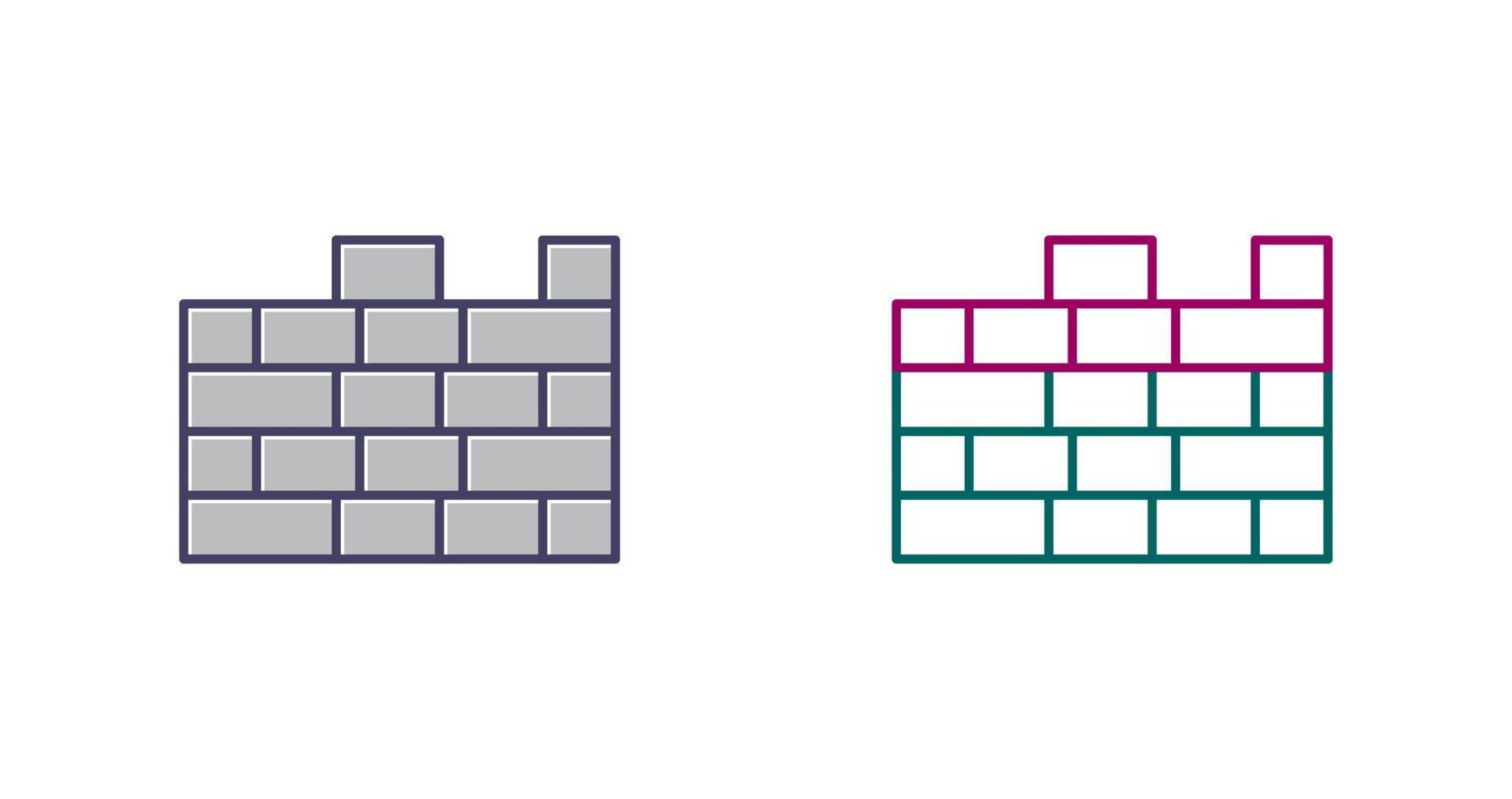 Bricks Vector Icon