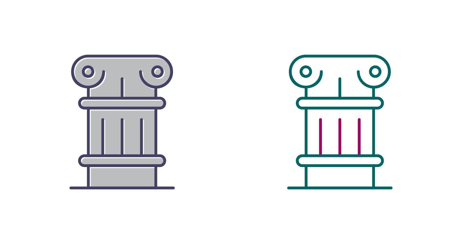 Pillar Vector Icon