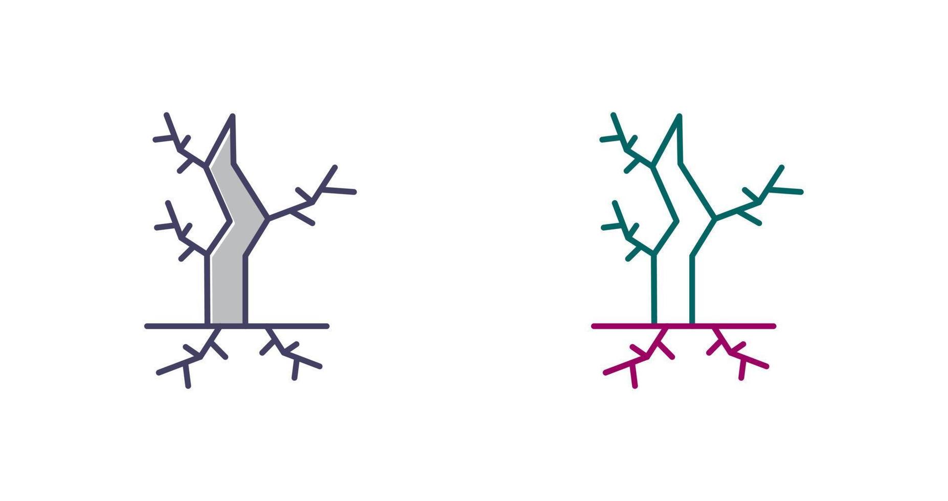 Dead Tree Vector Icon