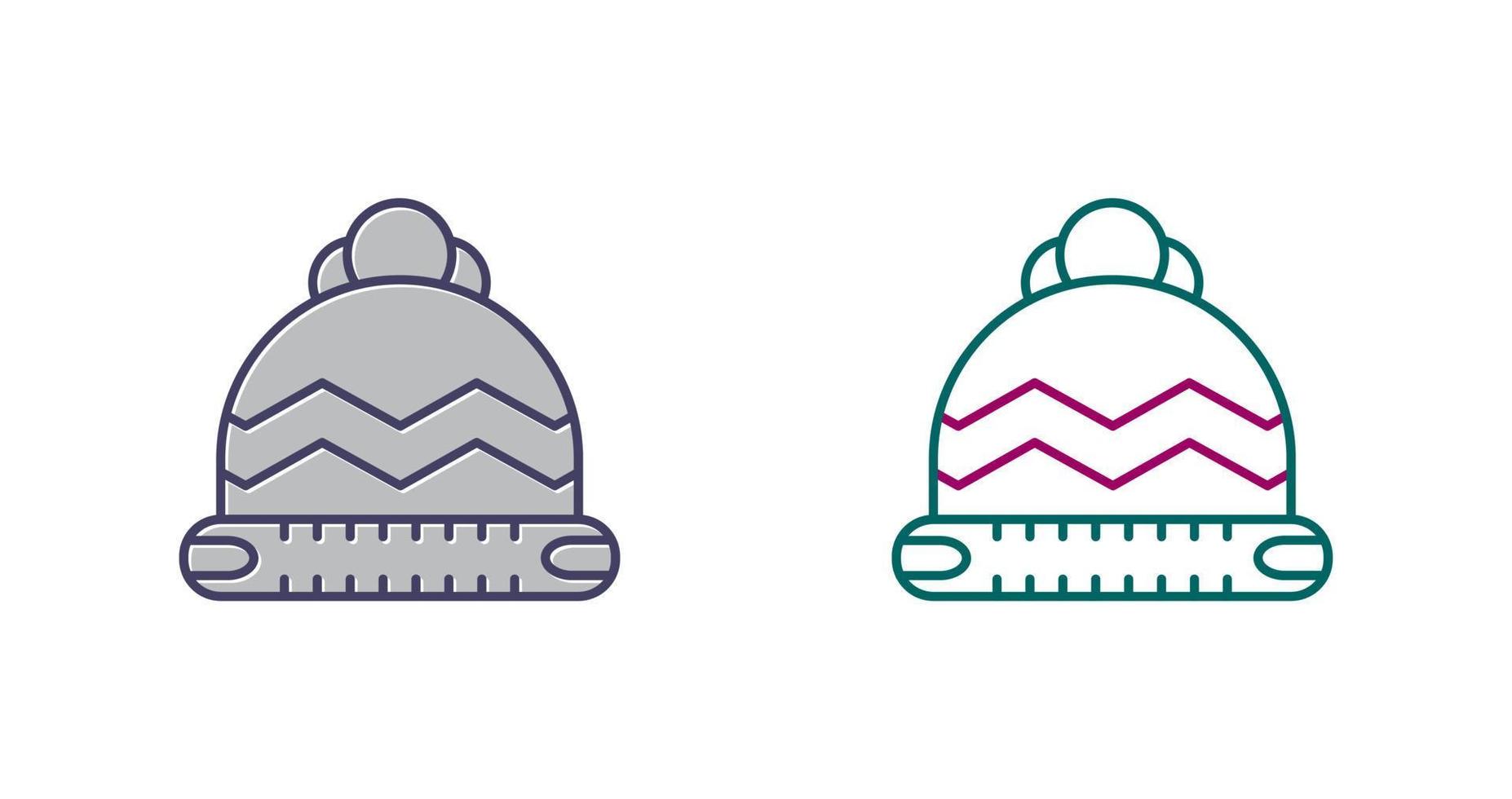 Wool Hat Vector Icon