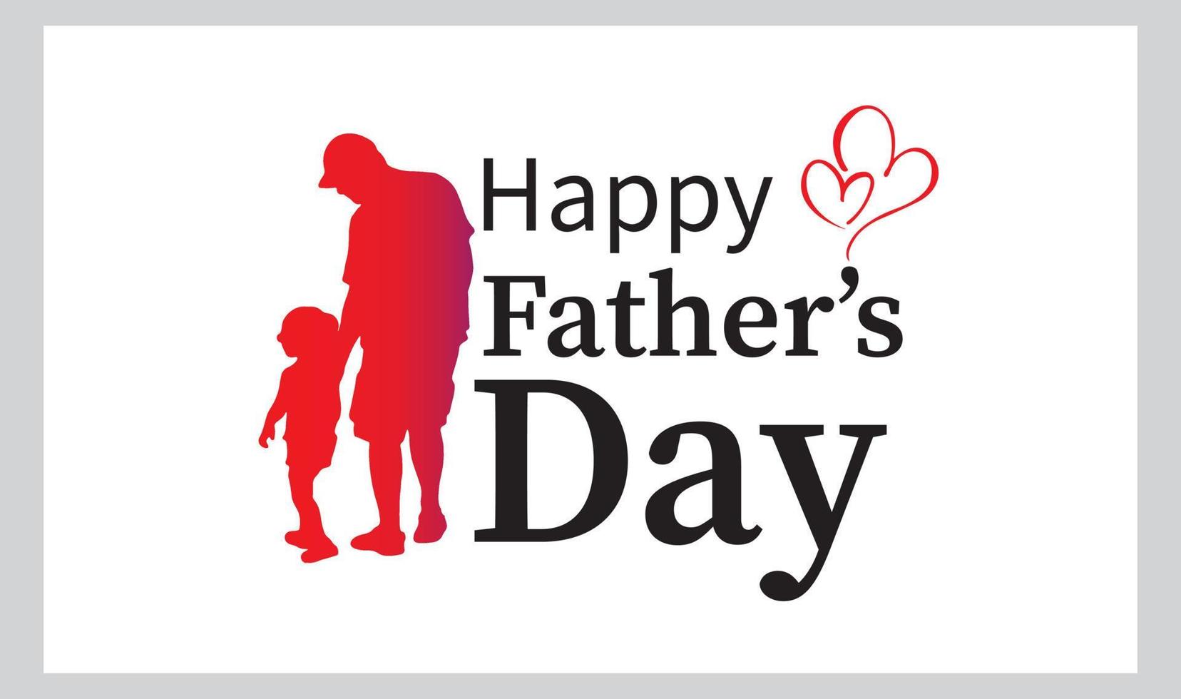 Father's Day Design vector