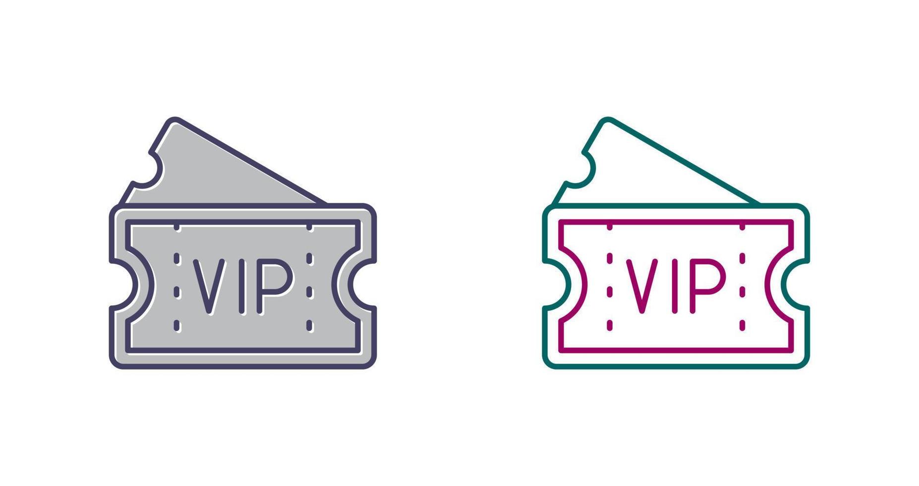 Vip Privilege Vector Icon