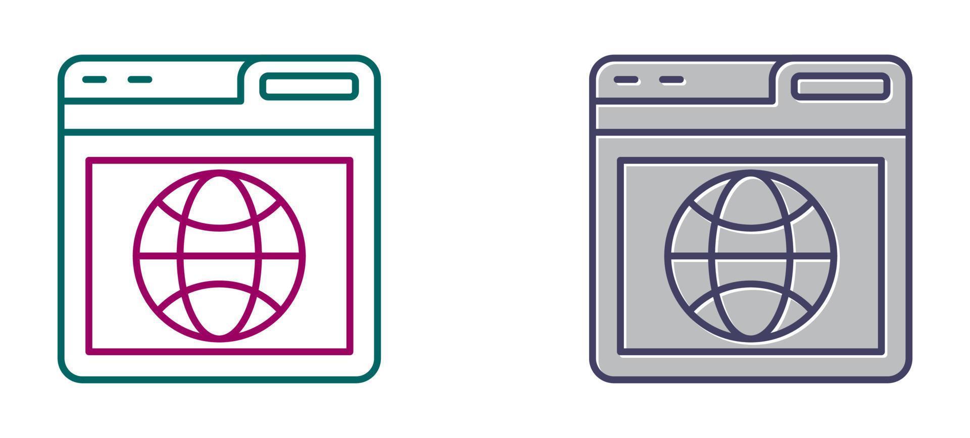 Browser Vector Icon