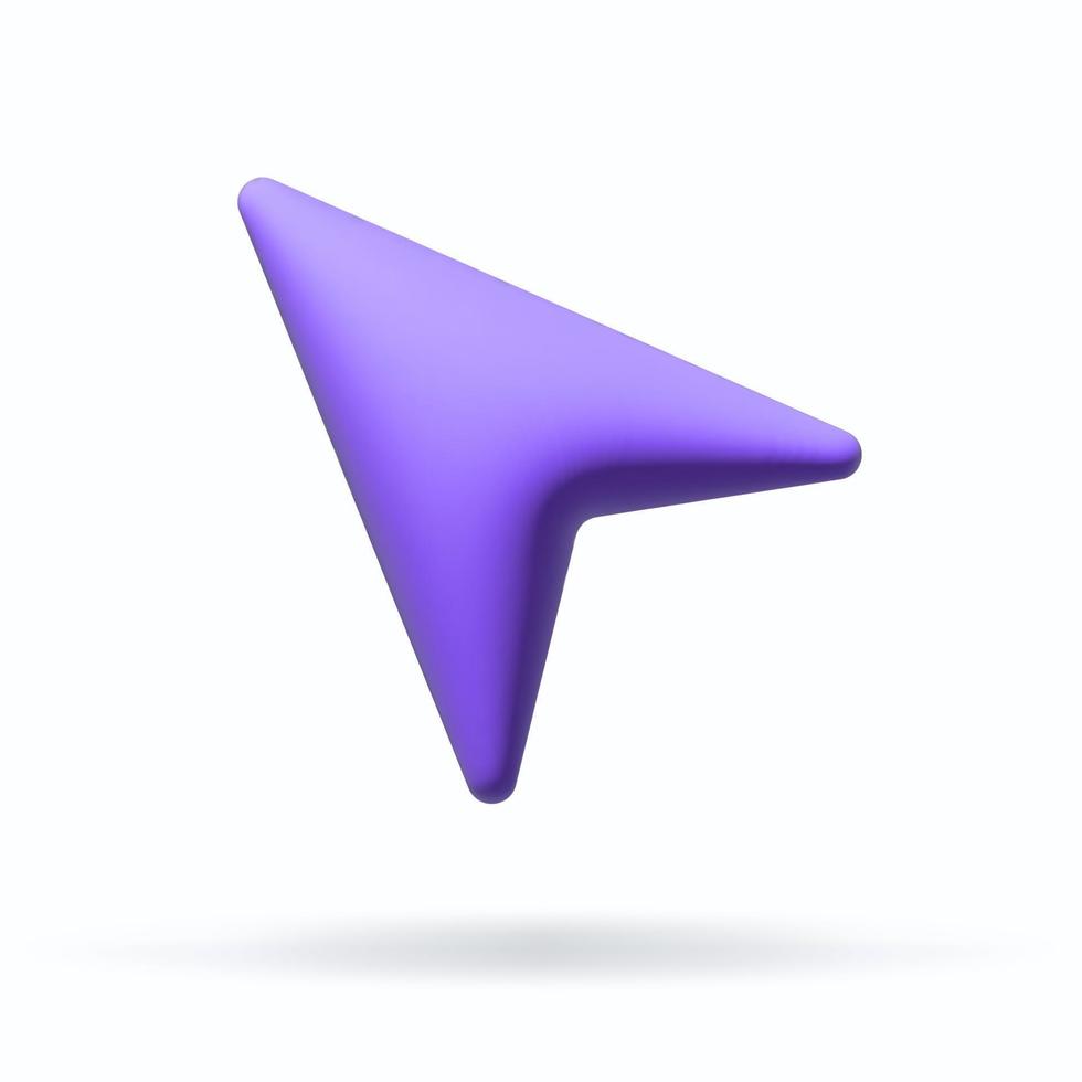 Arrow gps navigator 2d Icon. lication sign vector