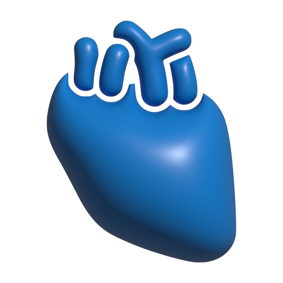 3d icon of heart png