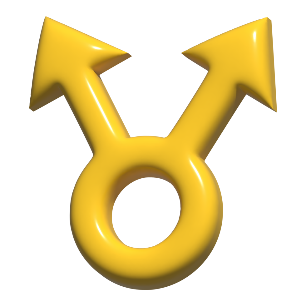 3d icon of taurus png