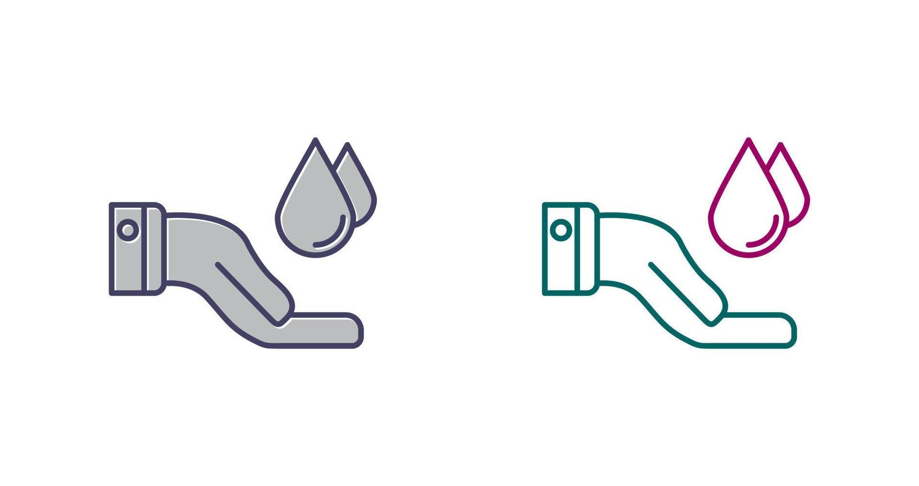 Save Water Vector Icon