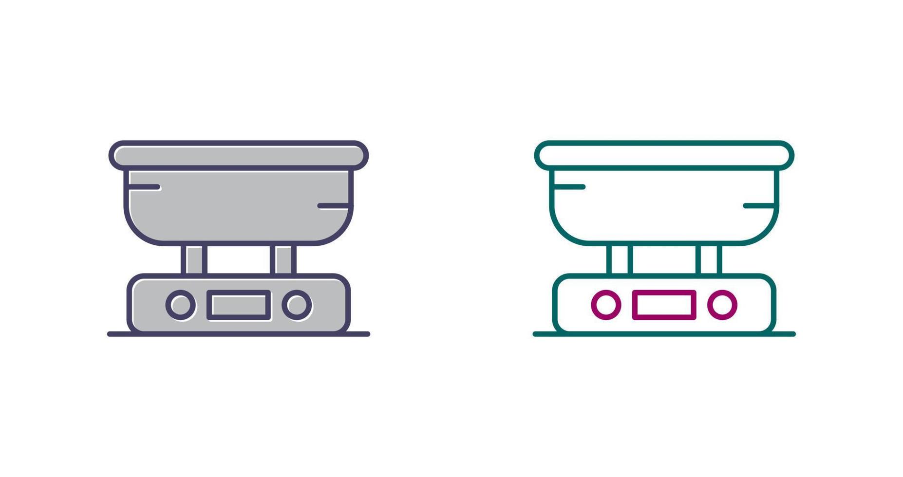 Baby Weight Vector Icon