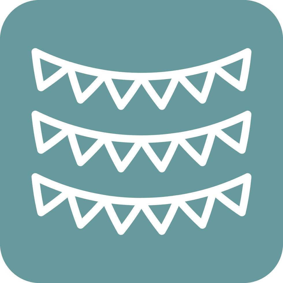 Garland Icon Vector Design