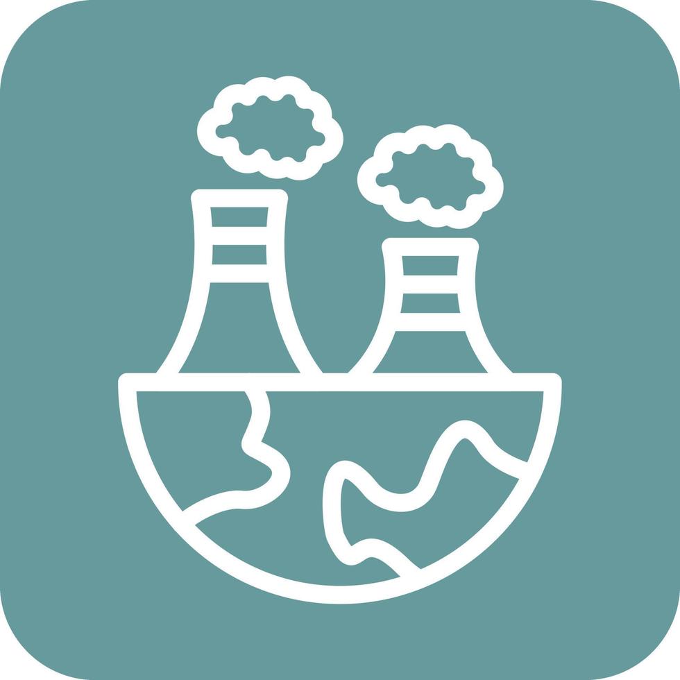 Air Pollution Icon Vector Design