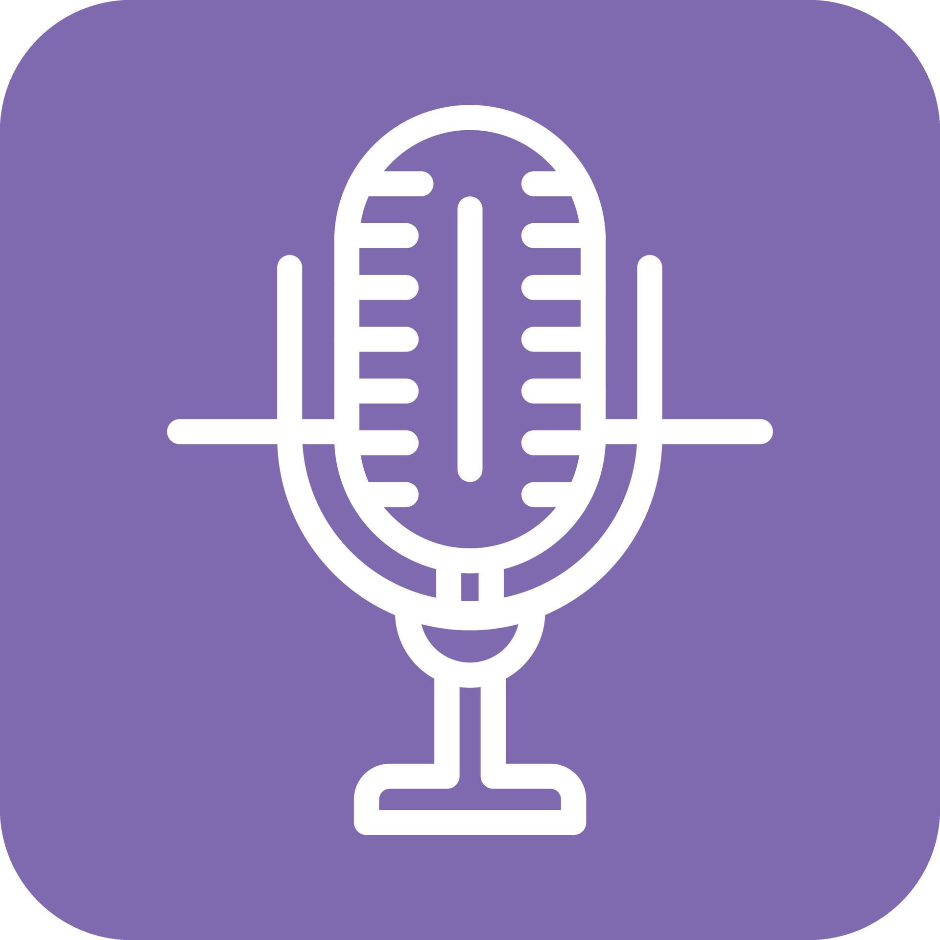 Microphone Icon Vector Design 22836728 Vector Art at Vecteezy