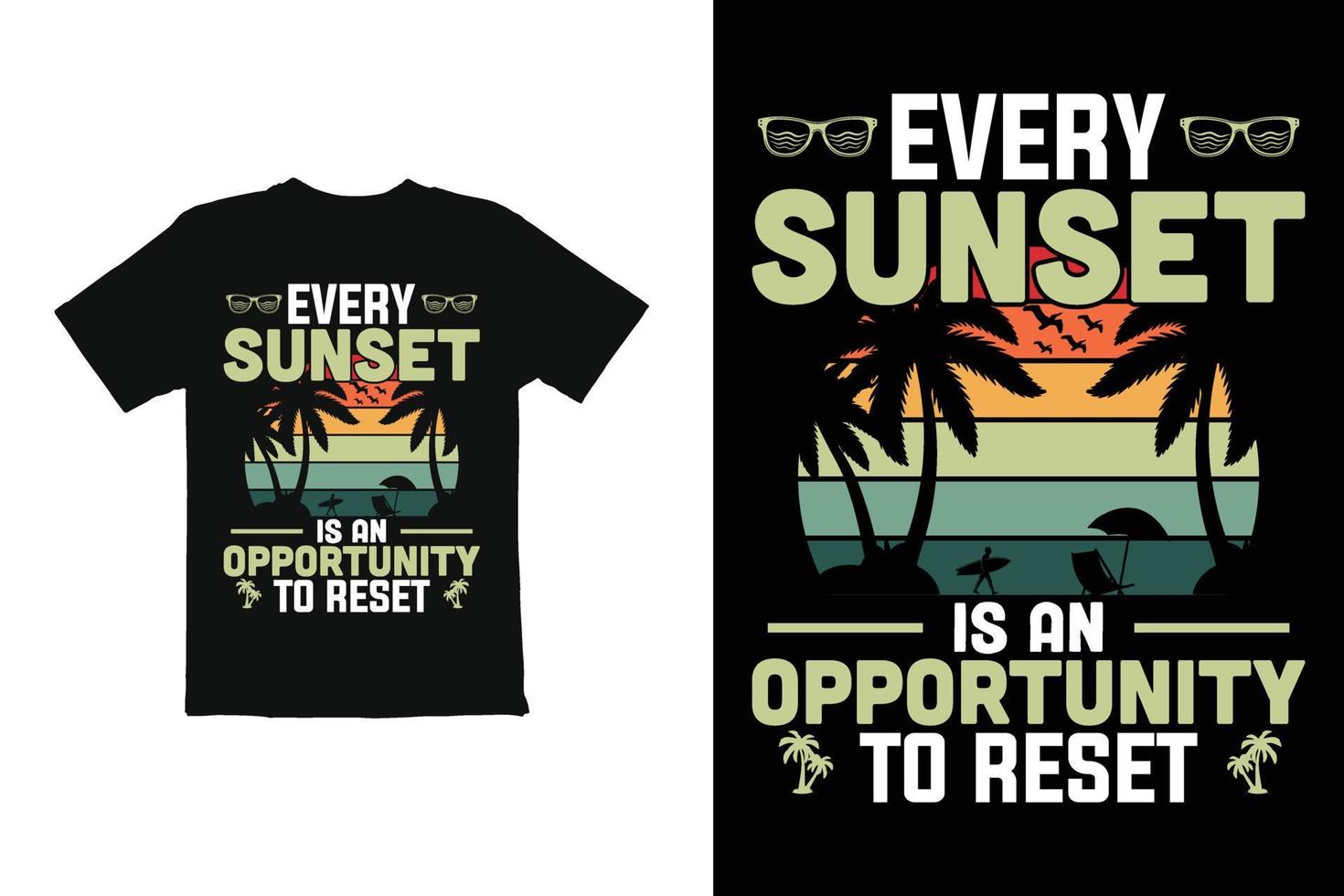 beach vacation t shirt designs vector
