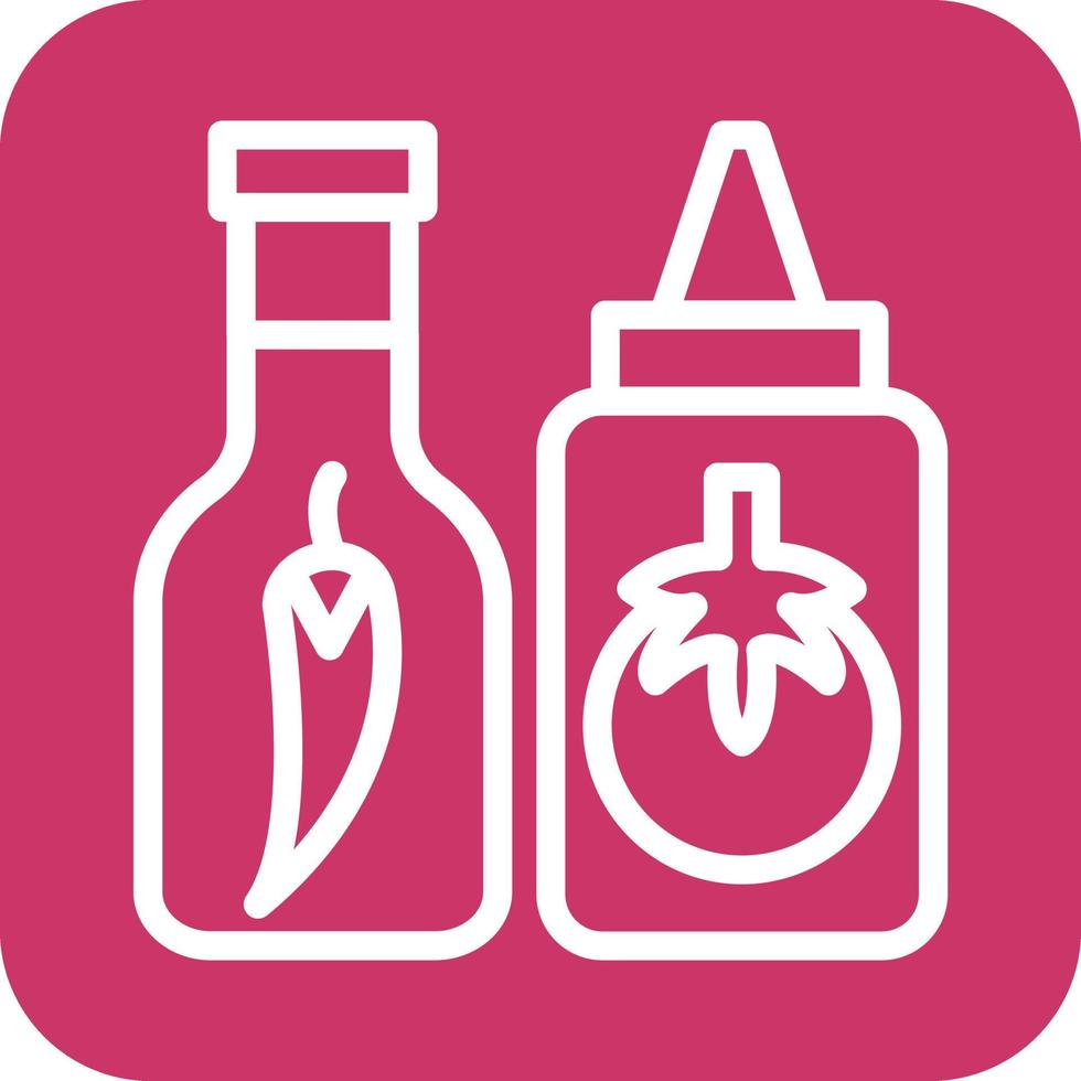 Sauce Icon Vector Design