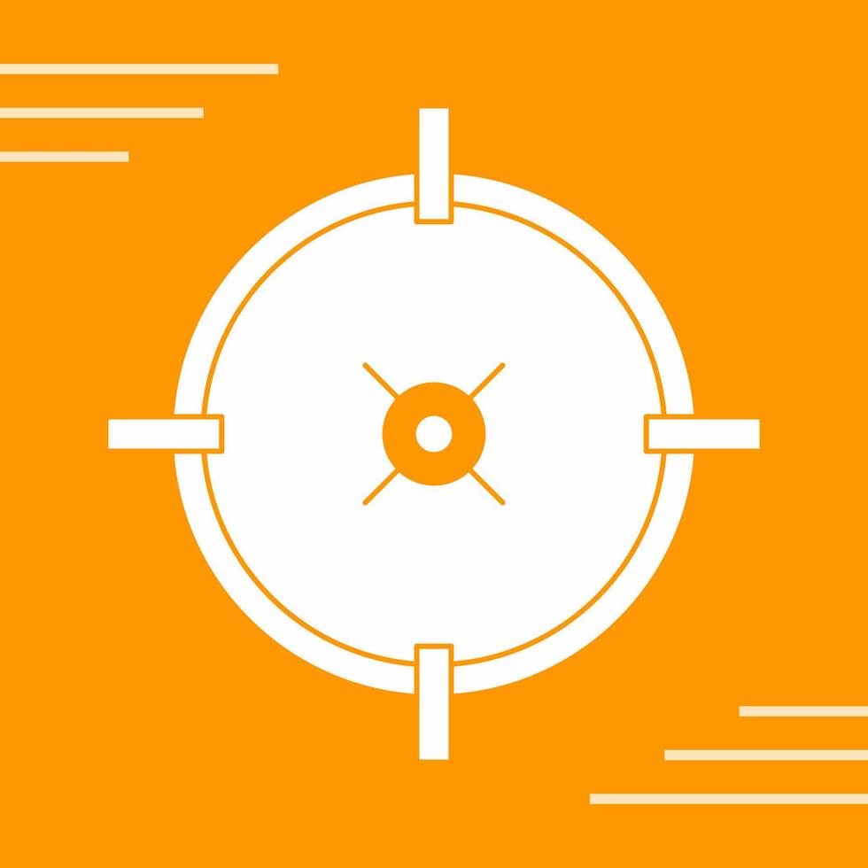 Target Location Vector Icon