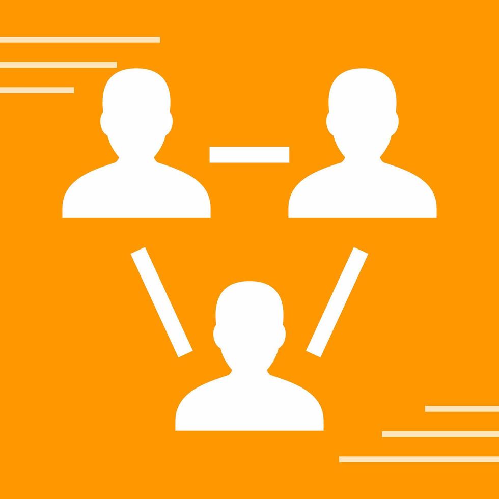 Connected Users Vector Icon