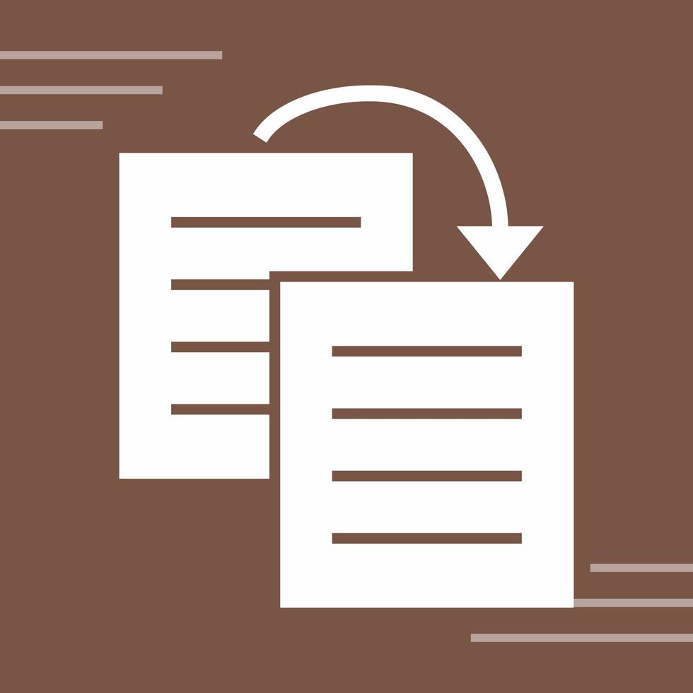 icono de vector de contenido duplicado