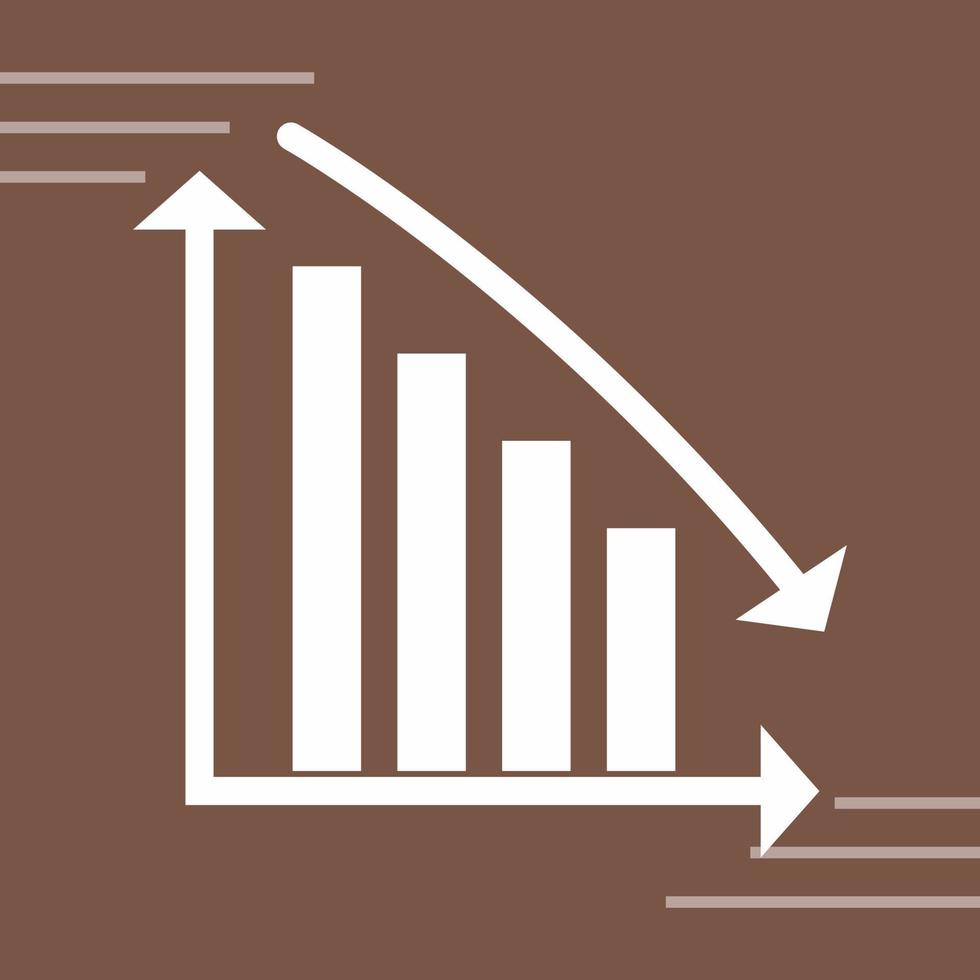 Descending bar Vector Icon