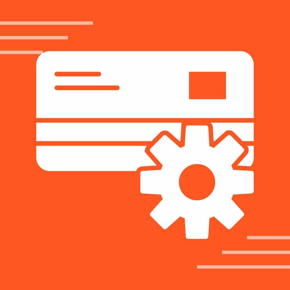 Payment Setting Vector Icon