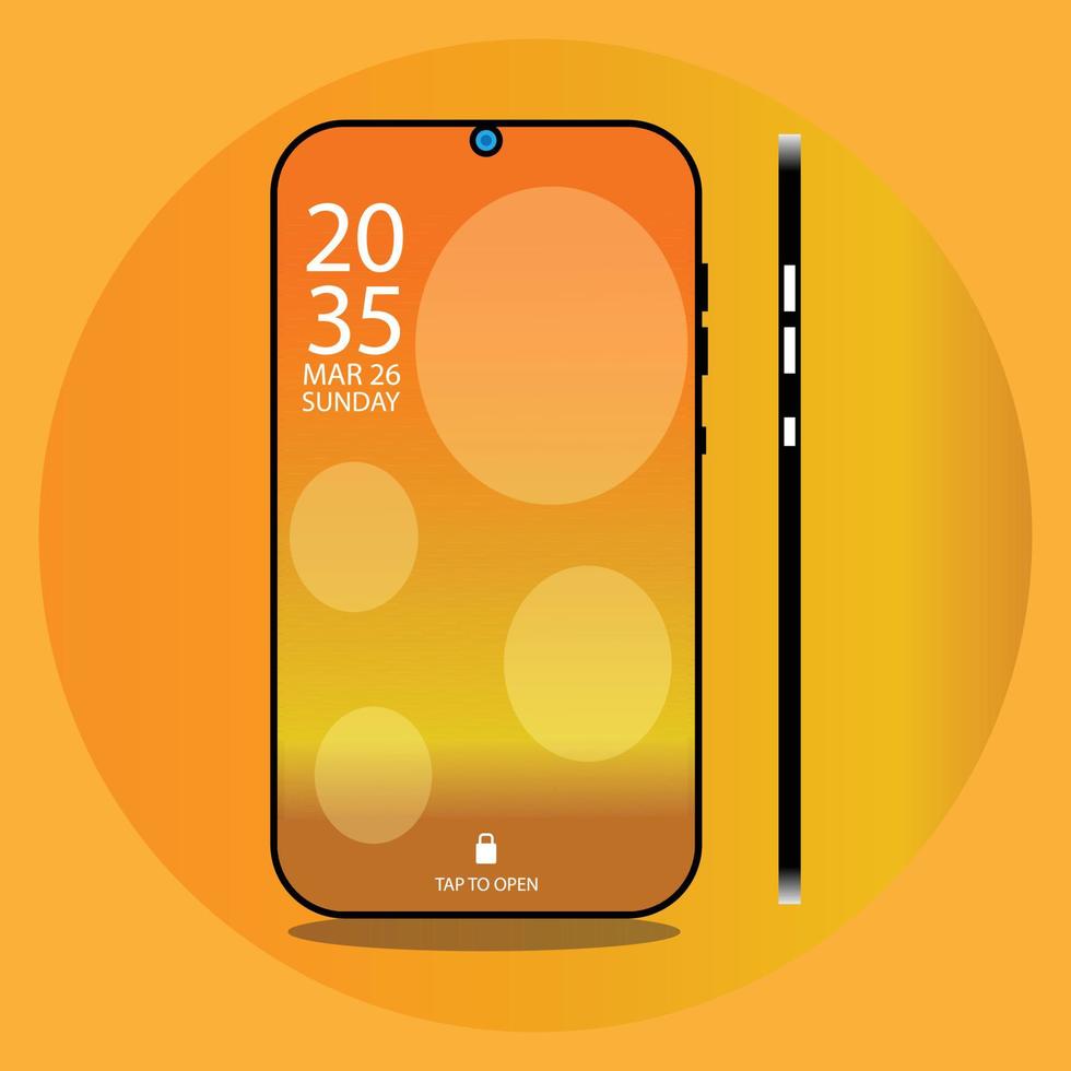 3d high quality Smartphone vector illustration,