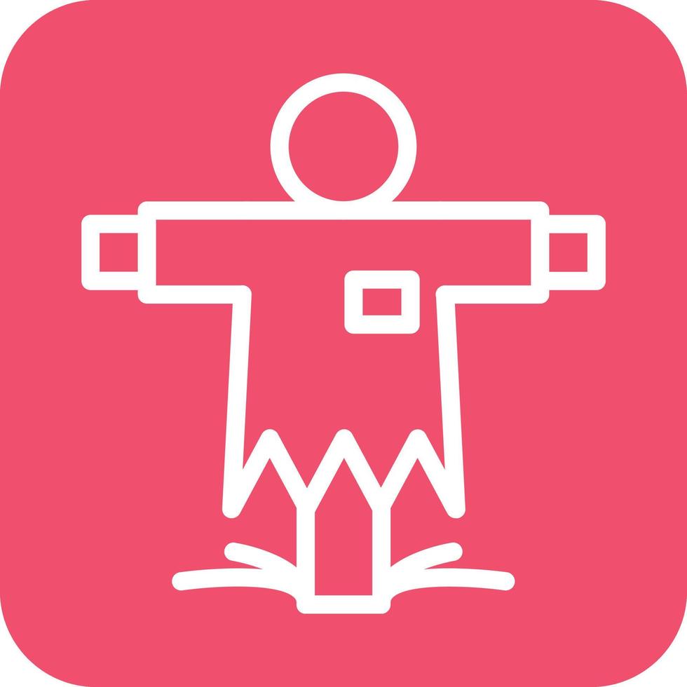 Scarecrow Icon Vector Design