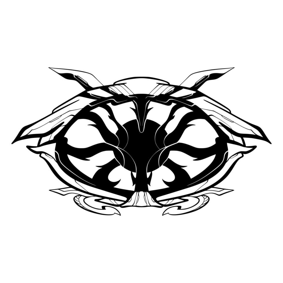 Eye illustration art vector
