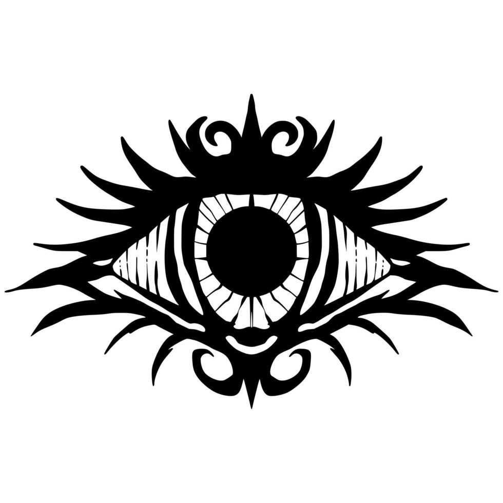 Eye illustration art vector
