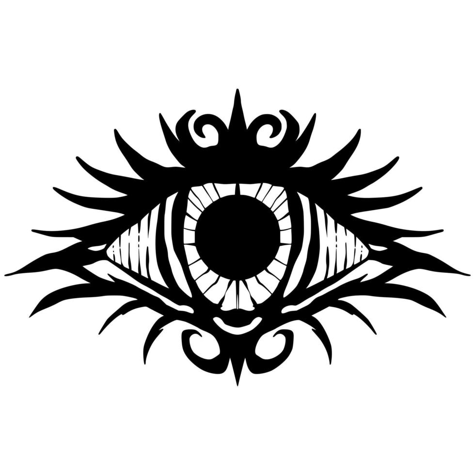 Eye illustration art vector