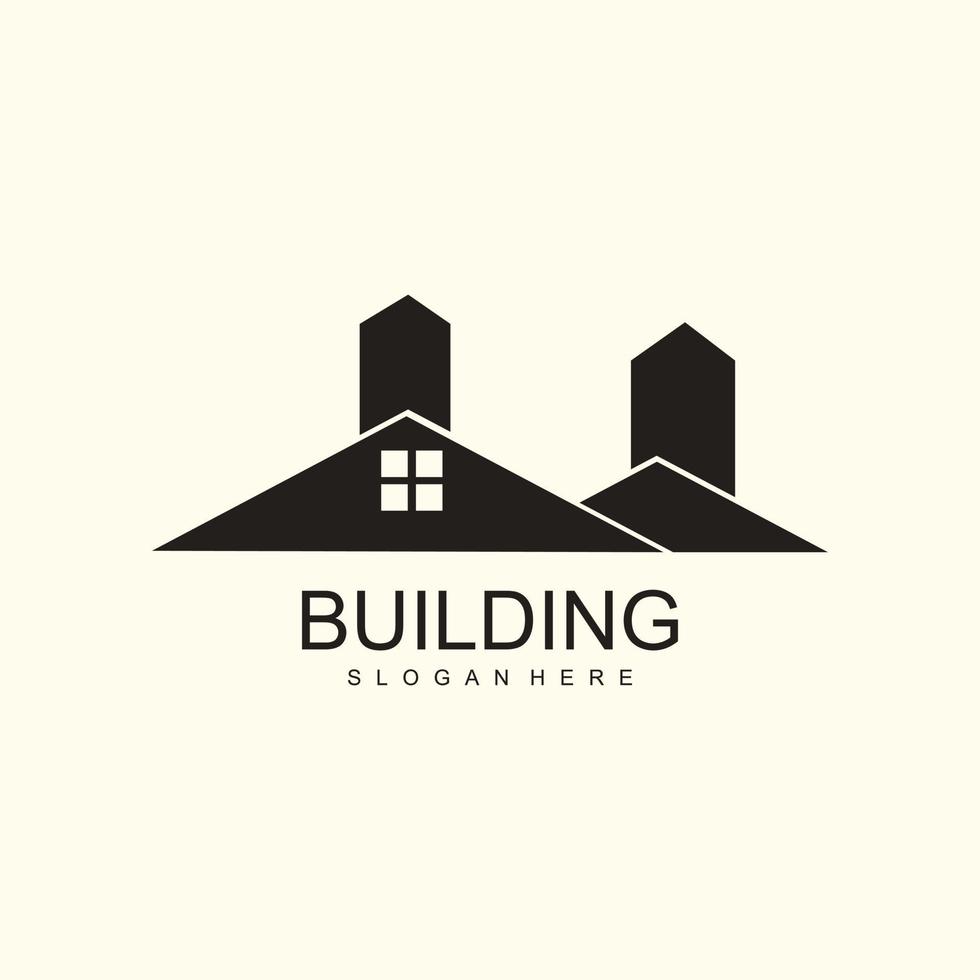 Buildings logo with unique concept for universal country, Real estate, building, arcitecture vector