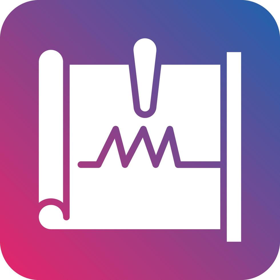 Seismograph Icon Vector Design