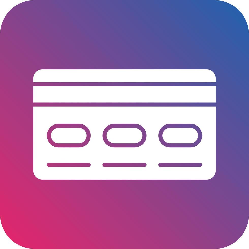 Debit Card Icon Vector Design