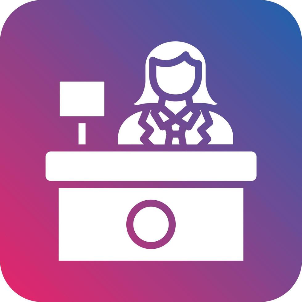 Reception Icon Vector Design
