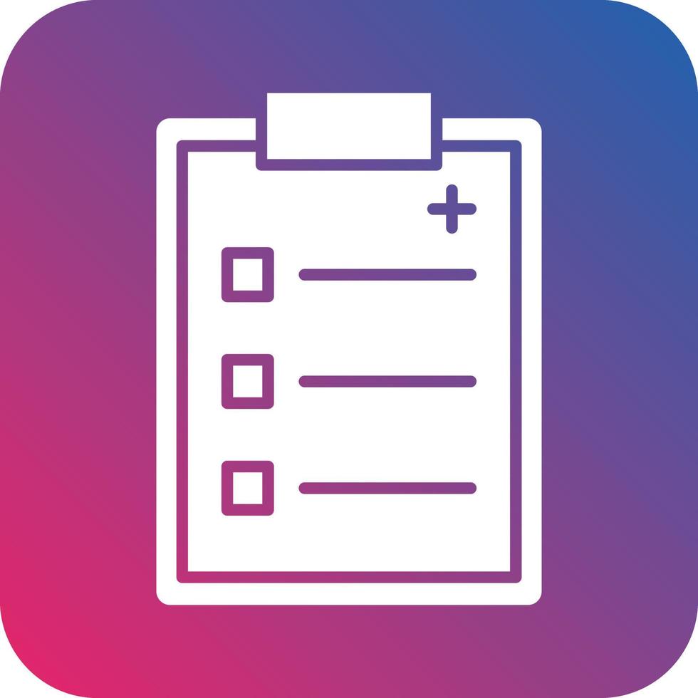 Medical Records Icon Vector Design