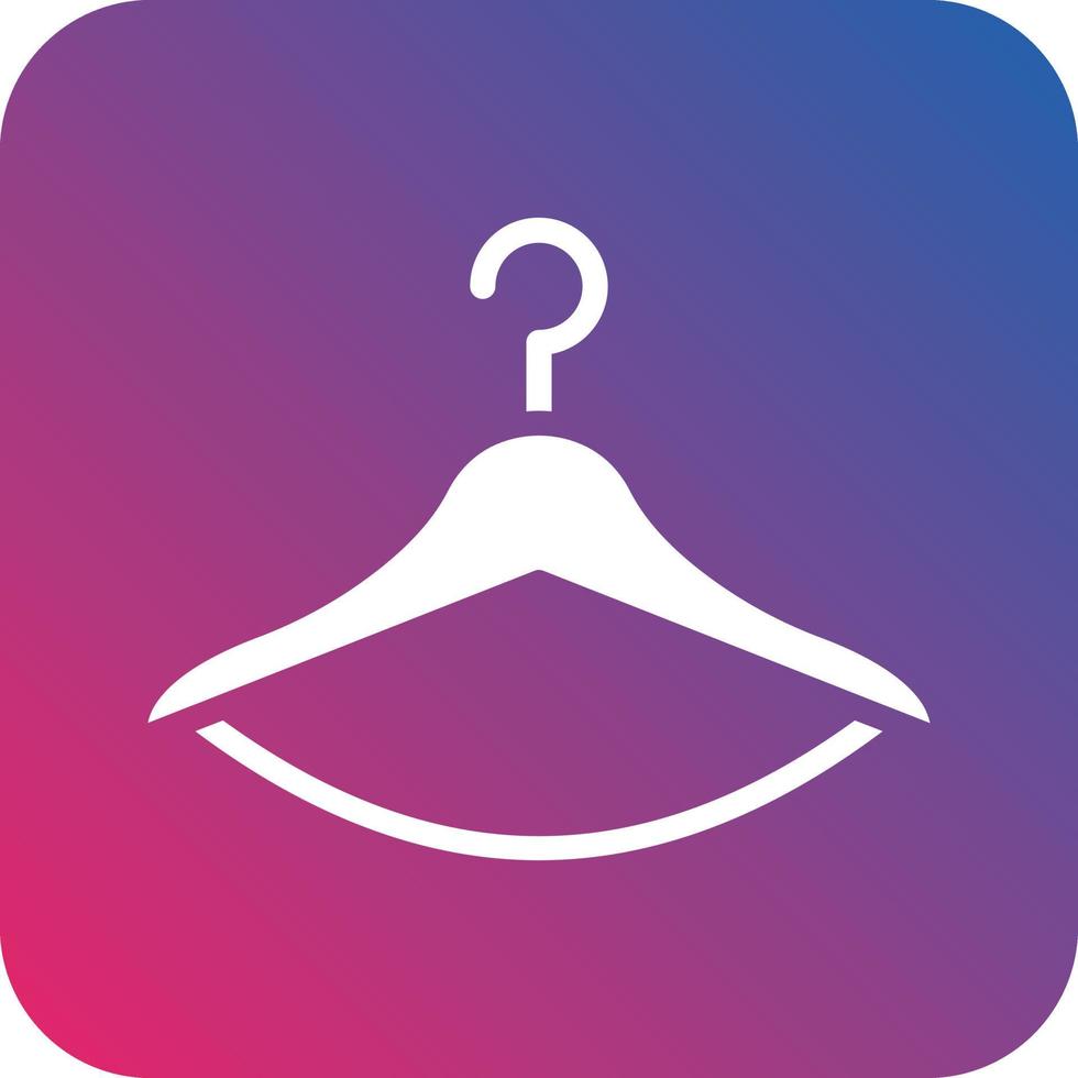 Clothes Hanger Icon Vector Design